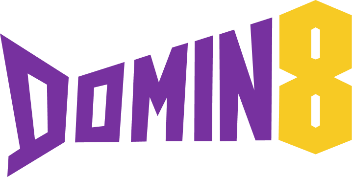 Domin8 wordmark